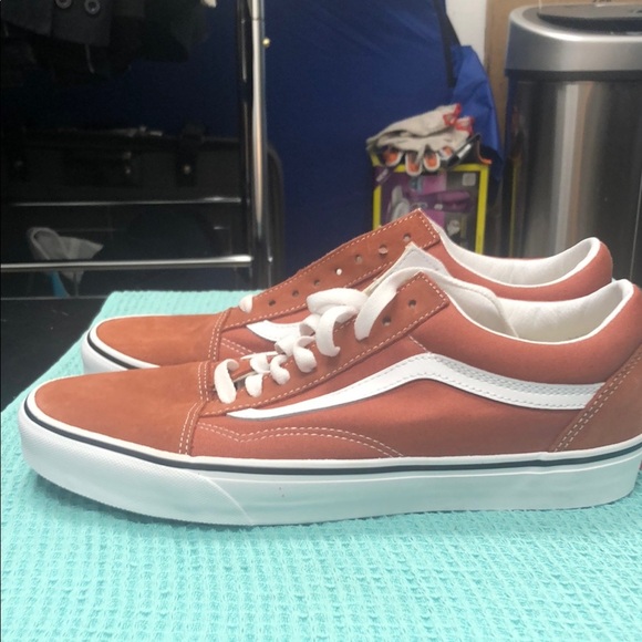 Vans Other - Vans Men's Auburn and White Sneakers